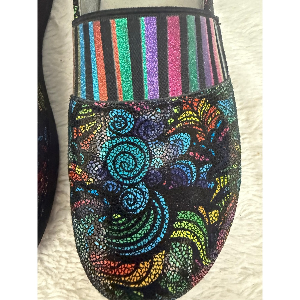 Alegria Glee Stained Glass Size 36 US 6‎ Clogs Slip Resistant - Picture 4 of 11
